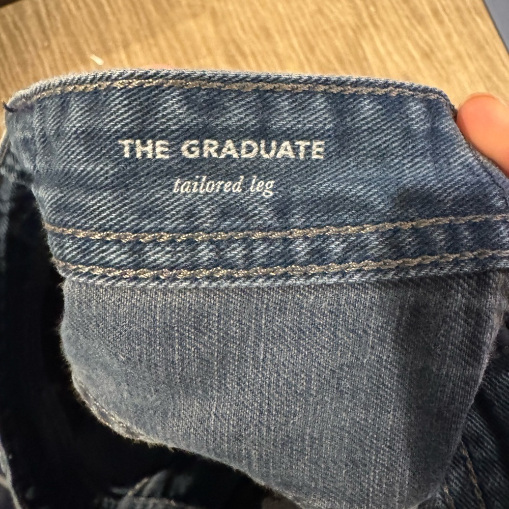 AG Adriano Goldschmied Blue Straight Jeans 30x34 - Picture 7 of 9